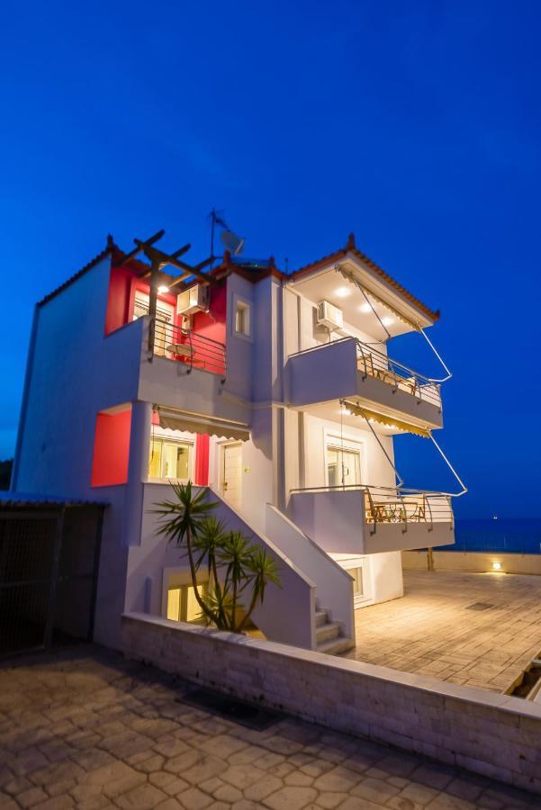 Lemoni Luxury Residence In Front Of The Sea Kechries Exteriér fotografie