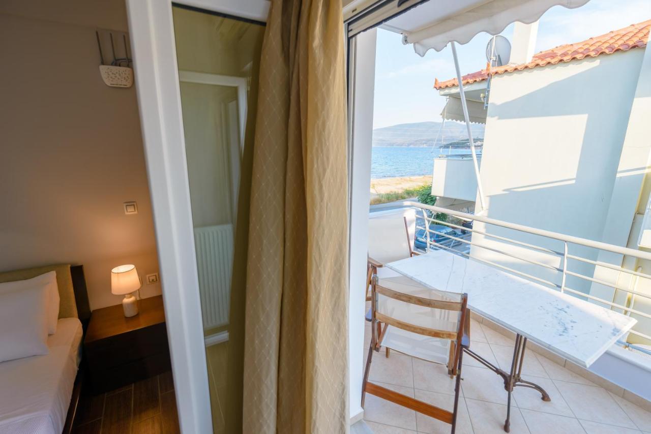 Lemoni Luxury Residence In Front Of The Sea Kechries Exteriér fotografie