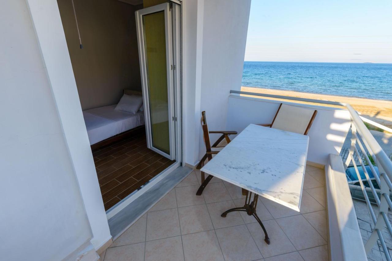 Lemoni Luxury Residence In Front Of The Sea Kechries Exteriér fotografie