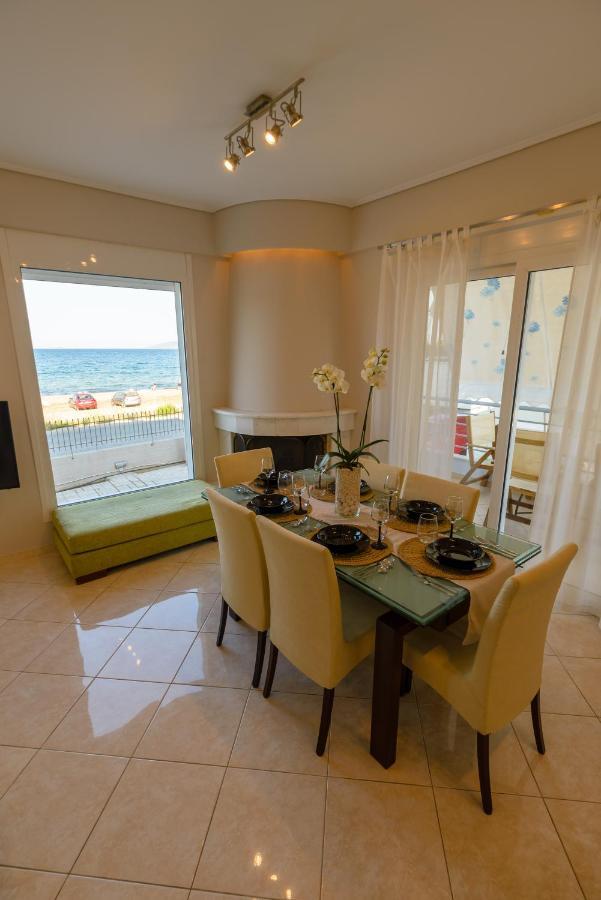 Lemoni Luxury Residence In Front Of The Sea Kechries Exteriér fotografie