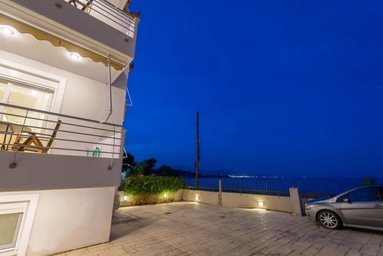 Lemoni Luxury Residence In Front Of The Sea Kechries Exteriér fotografie