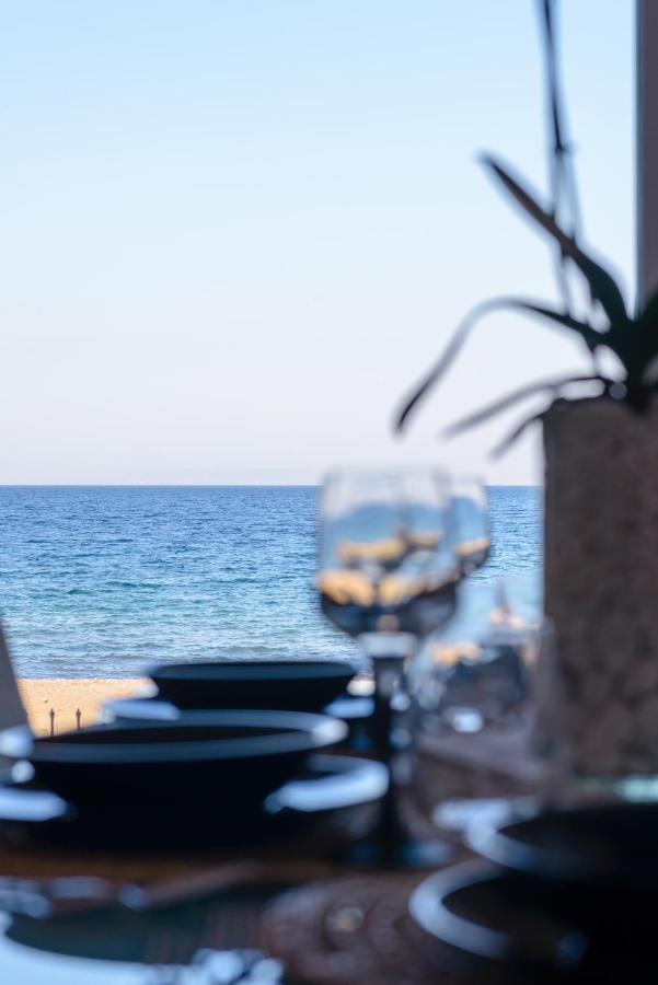 Lemoni Luxury Residence In Front Of The Sea Kechries Exteriér fotografie
