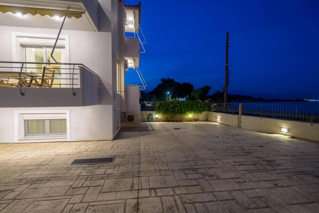 Lemoni Luxury Residence In Front Of The Sea Kechries Exteriér fotografie